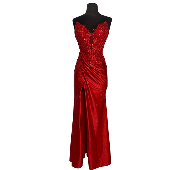 Boutique Long Gown Red Size 0