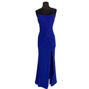 AMARRA Style 87258 Long Gown Royal Blue Size 4