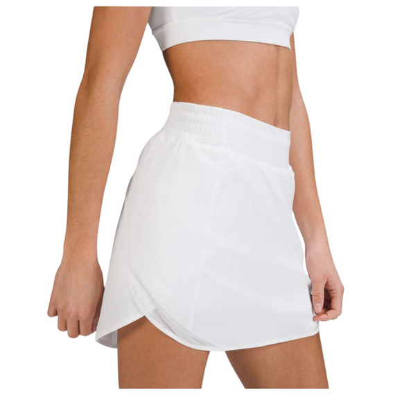 LULULEMON Hotty High Rise Skort Size 6 White