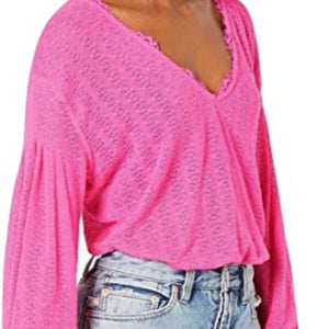 FREE PEOPLE Wild Bloom Sweater Size XS
