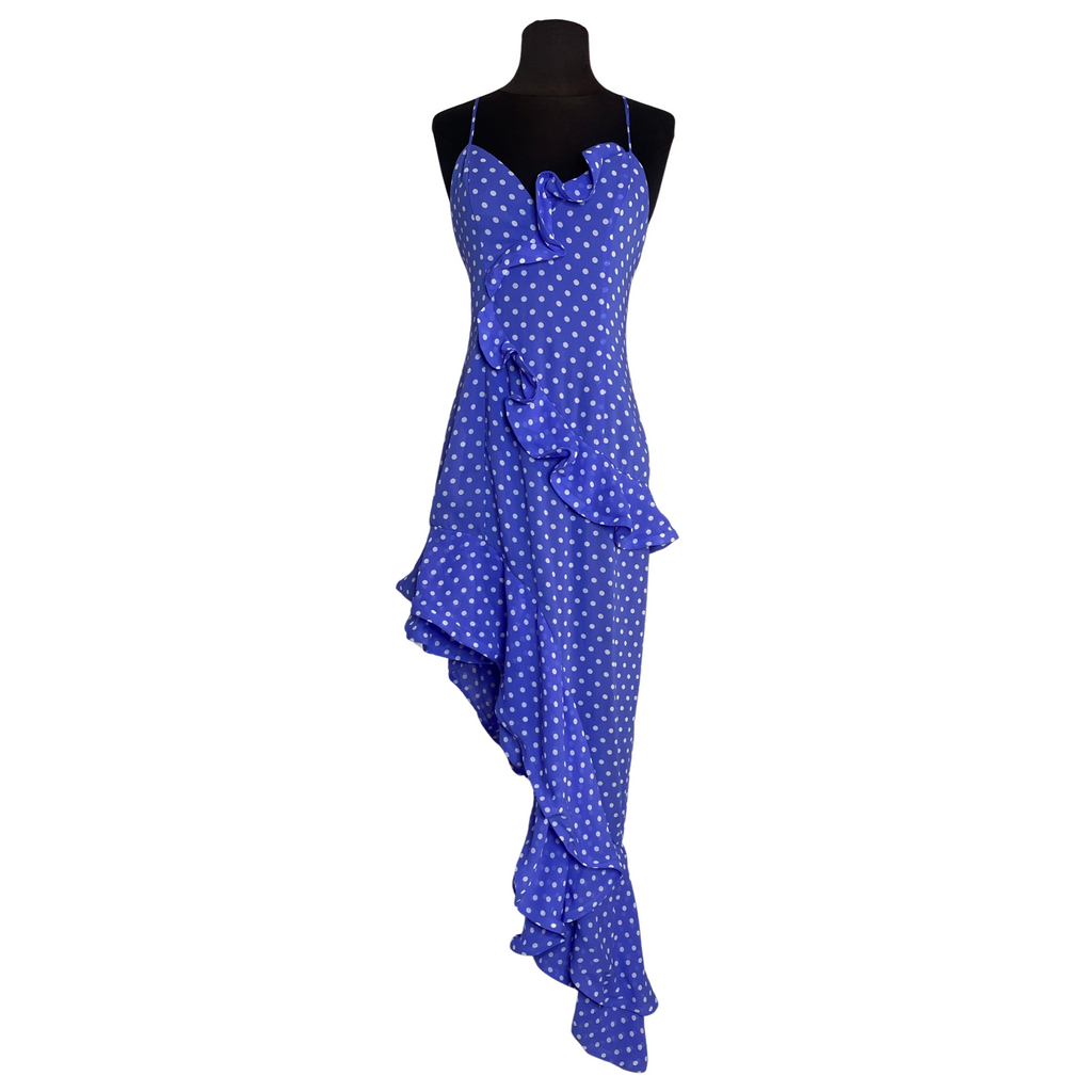 LOVERS AND FRIENDS Riya Maxi in Blue & Ivory Size Medium