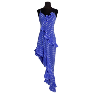 LOVERS AND FRIENDS Riya Maxi in Blue & Ivory Size Medium
