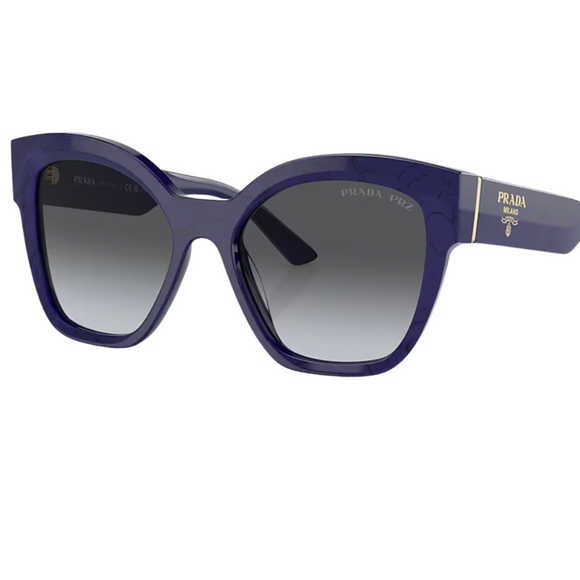 Prada PR 17ZS Blue Frame Sunglasses NIB