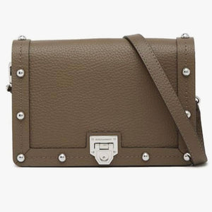 REBECCA MINKOFF Madison Leather Crossbody Bag in Graphite