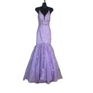 AMARRA Long Gown Light Purple Size 0