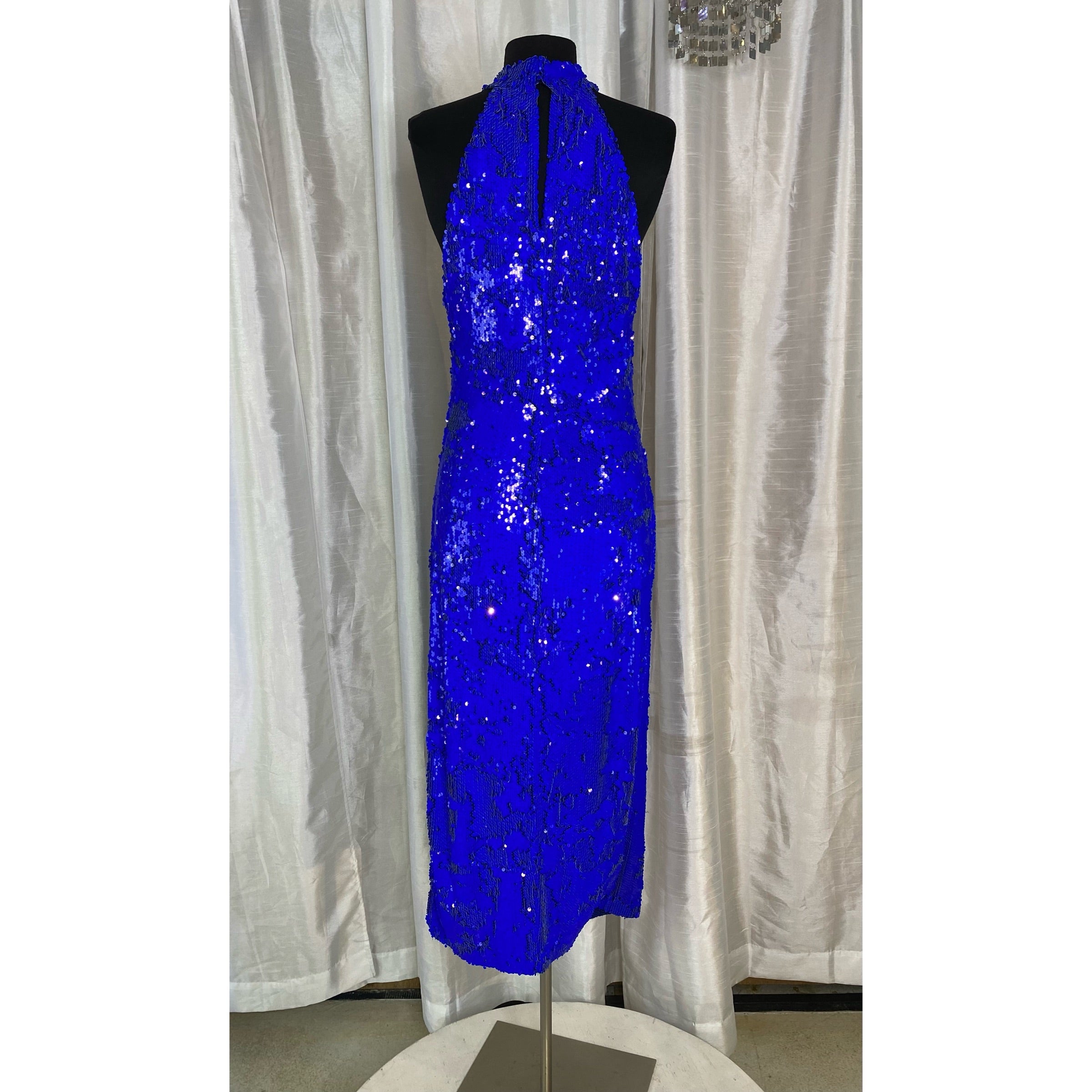 blue sparkly dress zara Cotton Ocean Blue & Orange Tie & Dye Suit with Chiffon Printed Dupatta