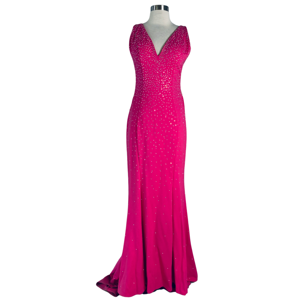 ZOEY GREY Long Gown Pink Size Medium