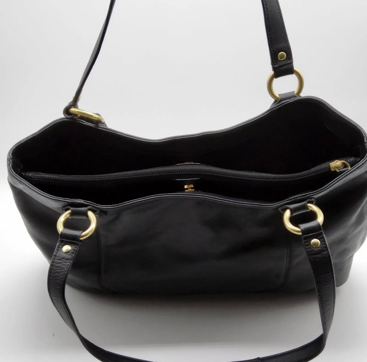 COACH Annabel Leather Flat ブラック C Coach Annabel Black Ballet Leather Pointed Toe Flat Shoes
