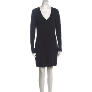 NILI LOTAN Cashmere Black Mini Dress Medium