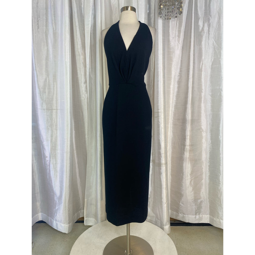 DONNA KARAN Vintage Black Halter Size 12 Style Exchange Boutique PGH DONNA KARAN Vintage Black Halter Size 12 Style Exchange Boutique PGH