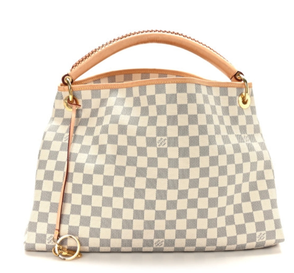 LOUIS VUITTON Damier Azur Artsy MM