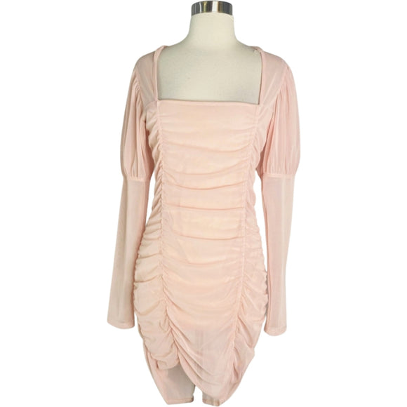 PRETTY LITTLE THING Blush Dress Size 8 NWT