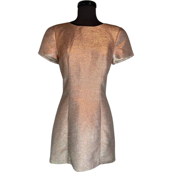 EXPRESS Short Dress Rose Gold Size 8
