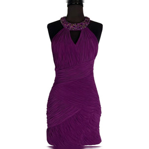 BOUTIQUE Short  Cocktail Dress Purple Size 8