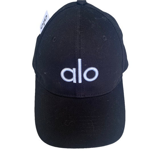 ALO Ball Cap Black/White NWT