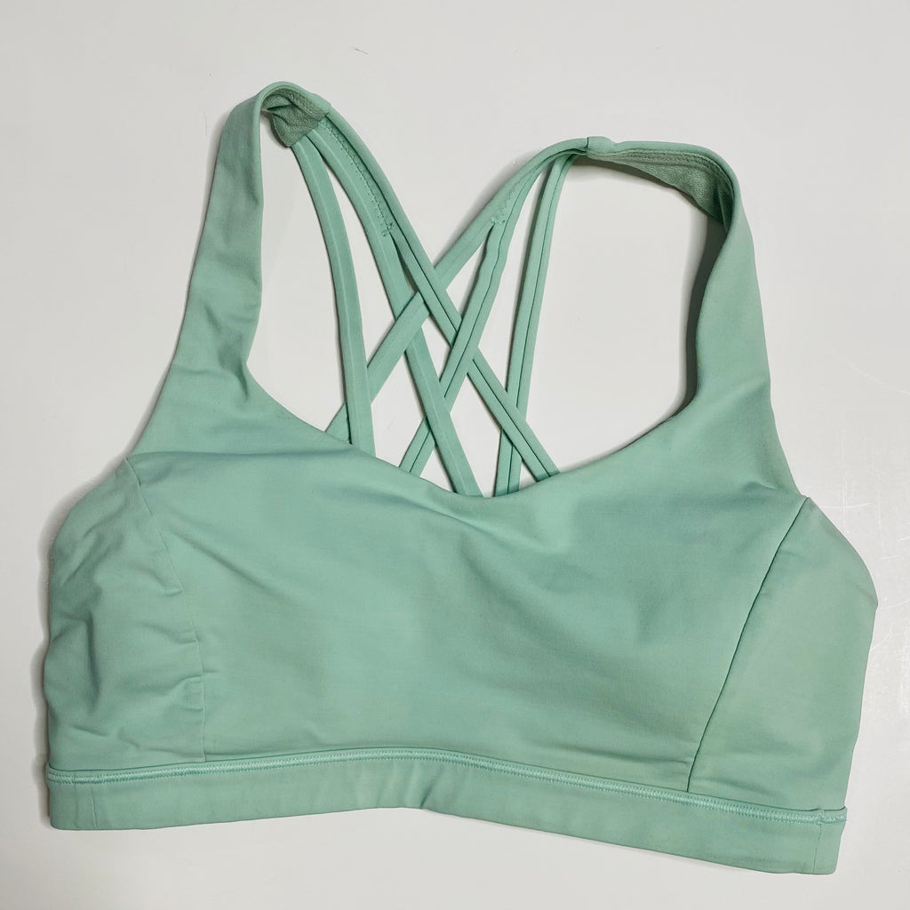 Lululemon green sports deals bra