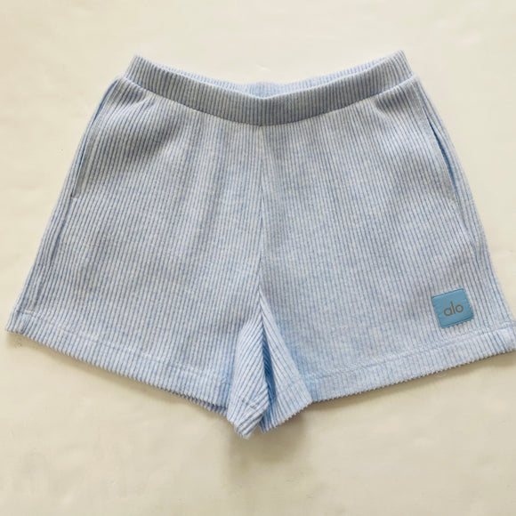 ALO Light Blue Shorts Size Small NWT