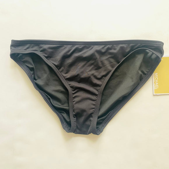 MICHAEL KORS Bikini Bottoms Black Size Small NWT