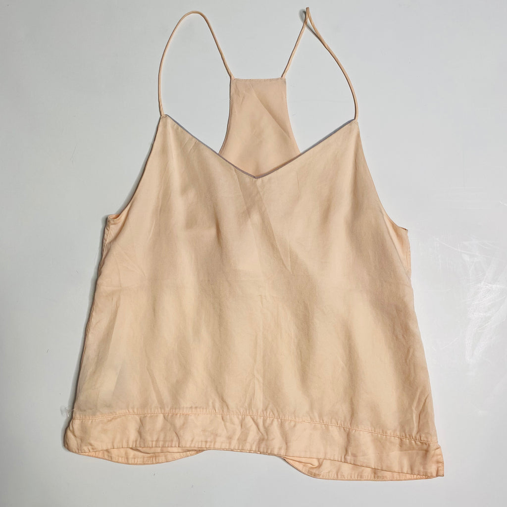 Loose tank top with thin straps