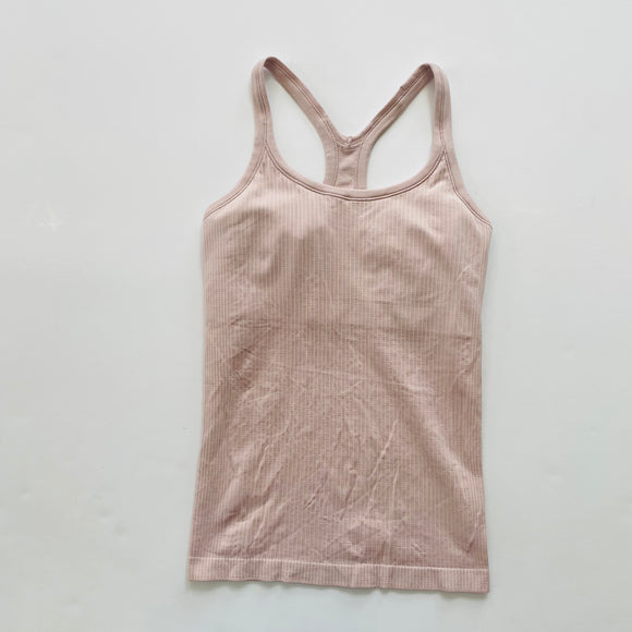 LULULEMON Ribbed Racerback Tank Blush Size 6