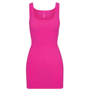 SKIMS Tank Mini Dress Hot Pink Size Small NWT – Style Exchange Boutique PGH