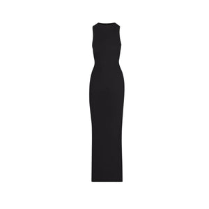 SKIMS Long Sleeveless Lounge Dress Black Size Large NWT Style Exchange Boutique PGH SKIMS Long Sleeveless Lounge Dress Black Size Large NWT Style Exchange Boutique PGH
