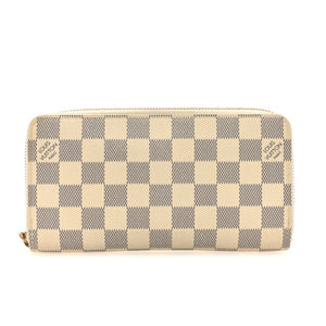 LOUIS VUITTON Damier Azur Zippy Wallet