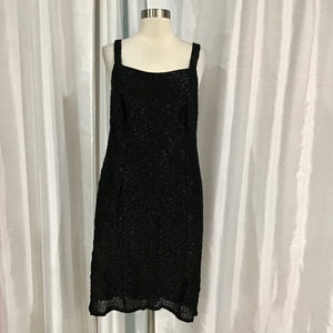 BOUTIQUE Short Black Gown Size 14