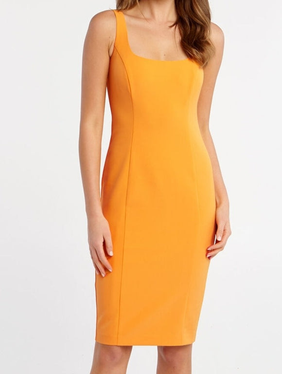 BARDOT Chiara Dress in Tangerine Size 10