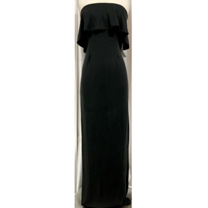 TOBI Black Strapless Maxi Dress Size M NWT