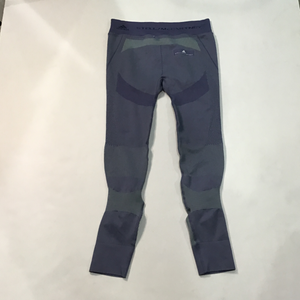 ADIDAS BY STELLA MCCARTNEY Blue & Gray Tight Leggings Size L