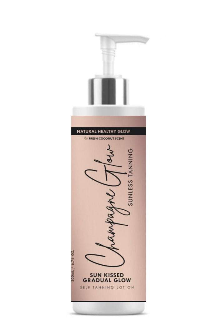 CHAMPAGNE GLOW Gradual Sunless Tanning Lotion