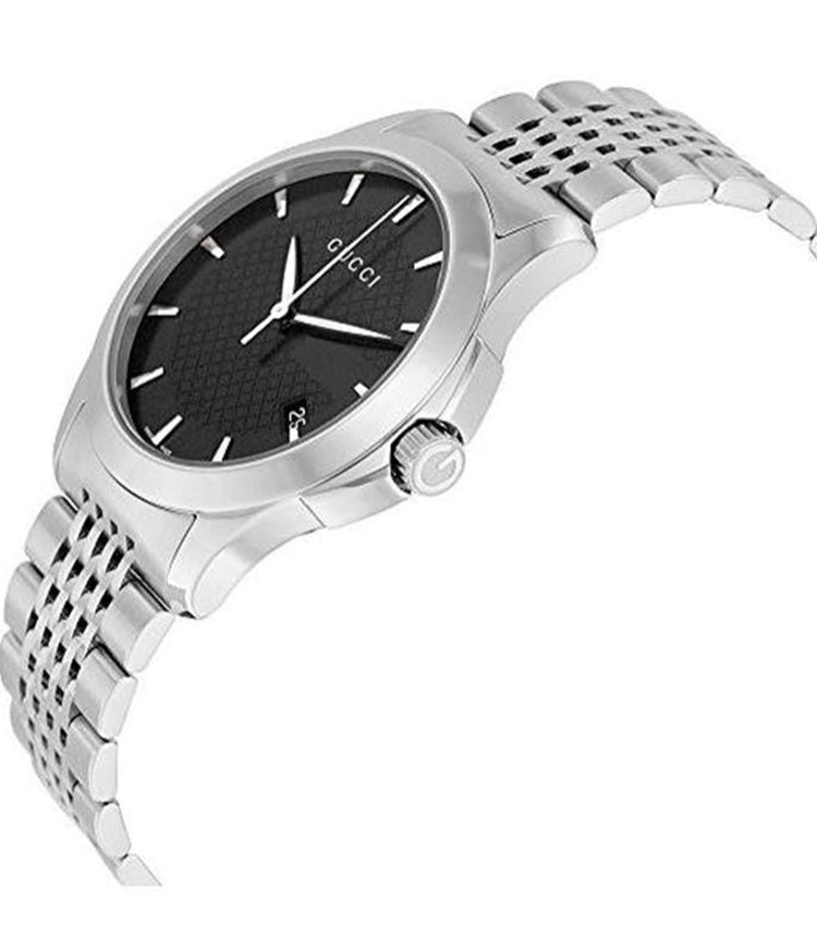 GUCCI Watch Women's Silver Timeless Stainless Steel – Style