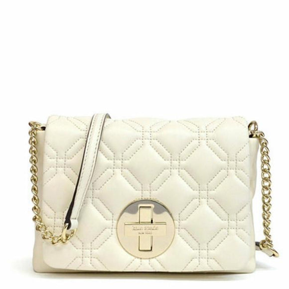 KATE SPADE Astor Court Naomi Bone Leather Crossbody Bag
