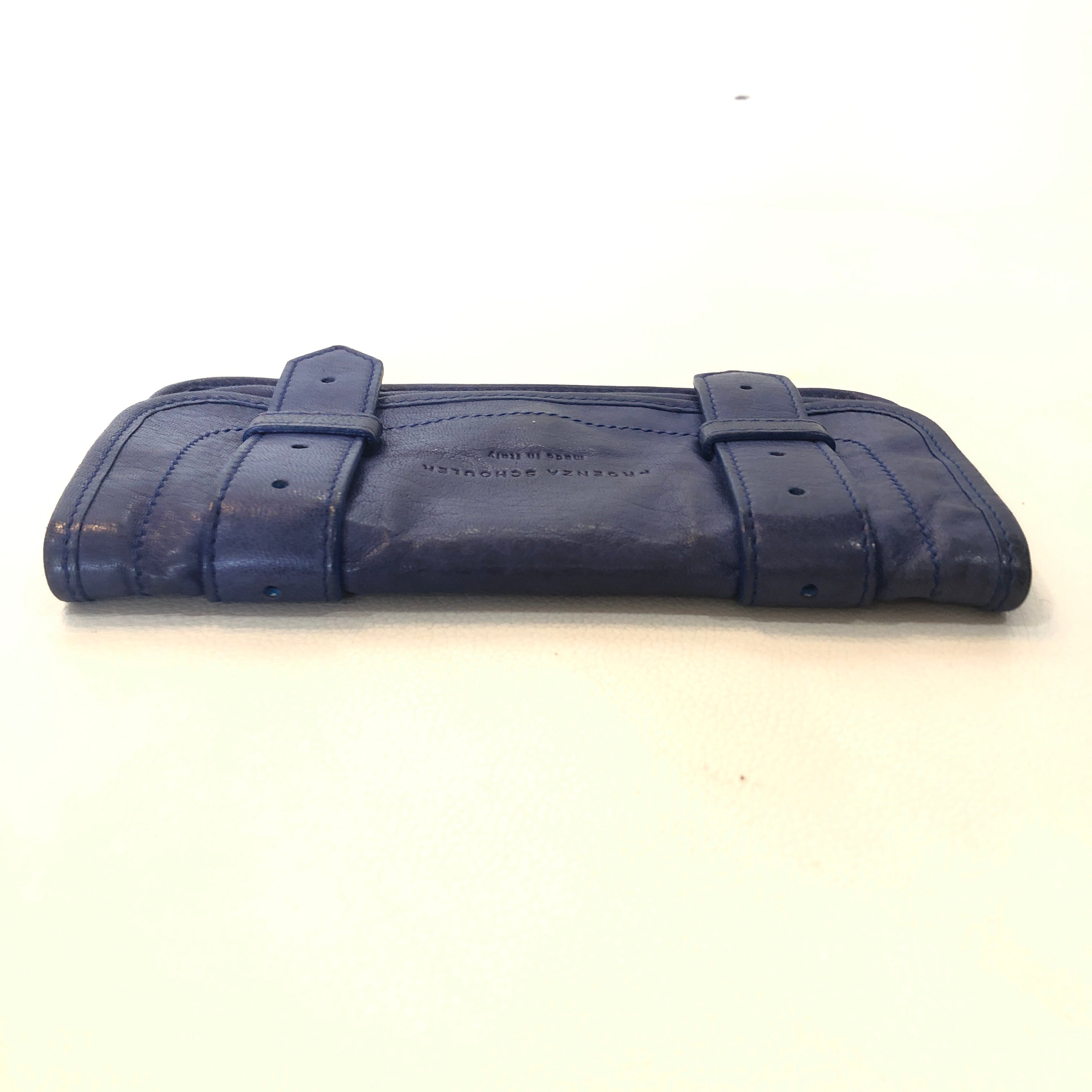 PROENZA SCHOULER PS1 Blue Leather Wallet – Style Exchange Boutique PGH