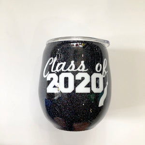 CLASS OF 2020 Black Tumbler