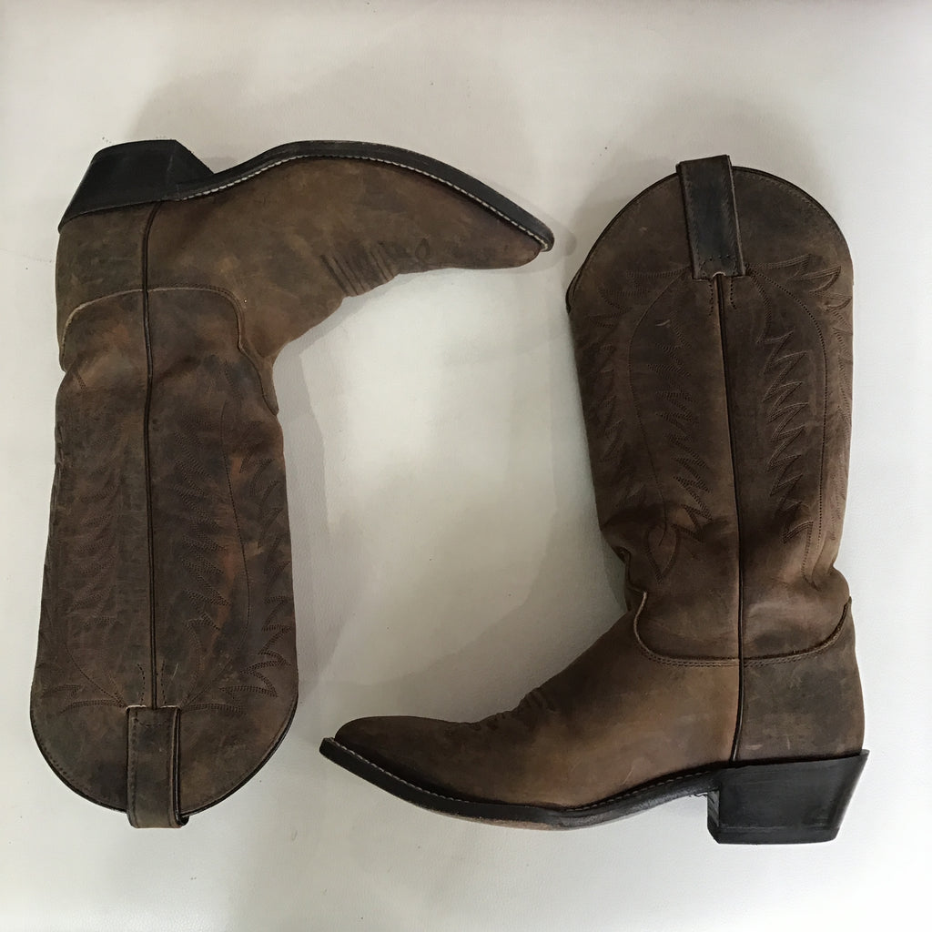 Gucci, Shoes, Gucci Western Cowboy Boots Suede