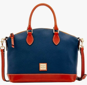 DOONEY & BOURKE Darcy Satchel Navy NWOT