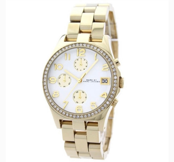 MARC JACOBS Womens Glitz Chronograph Watch