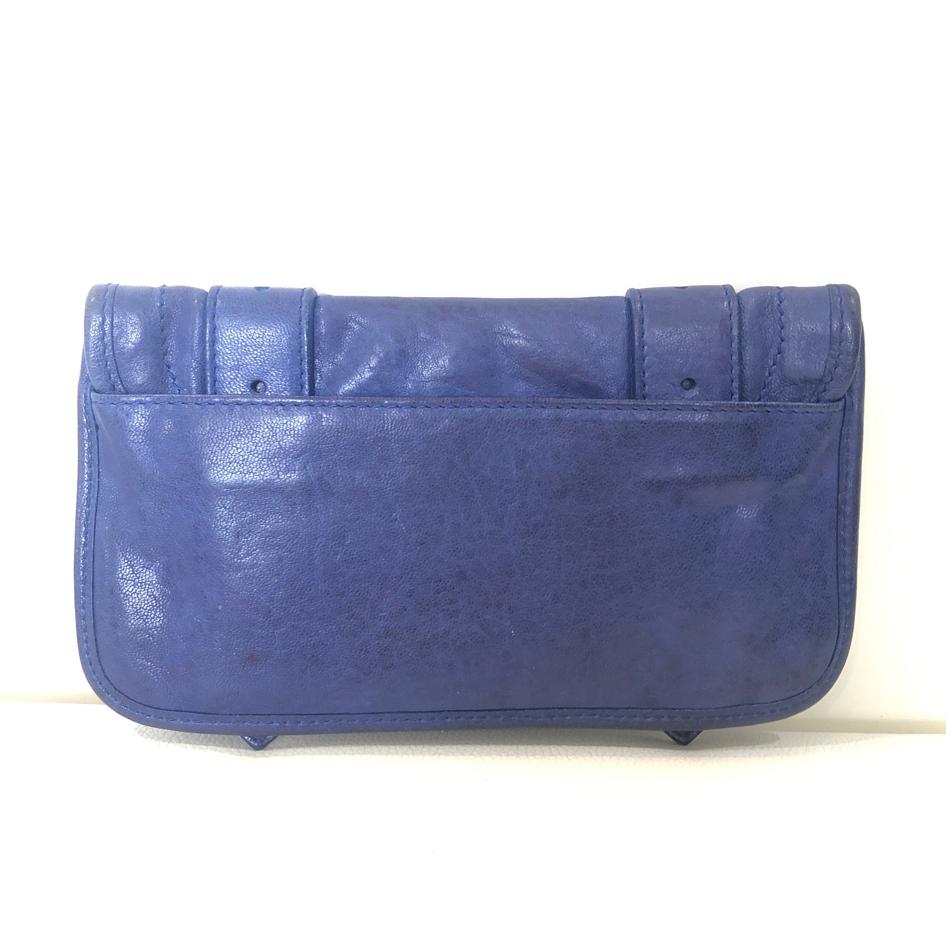 PROENZA SCHOULER PS1 Blue Leather Wallet – Style Exchange Boutique PGH