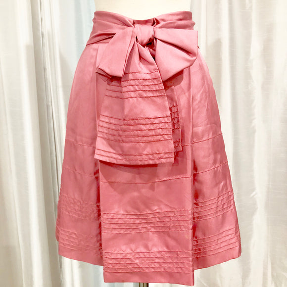 Z SPOKE By Zac Posen Pink Silk Skirt Size 6