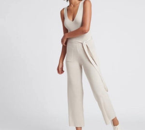 NAADAM Pebble Ribbed Jumpsuit Size L NWT